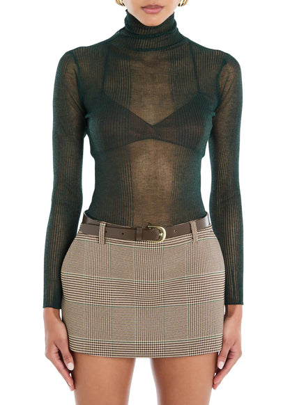 SEROYA Piper Top in Evergreen
