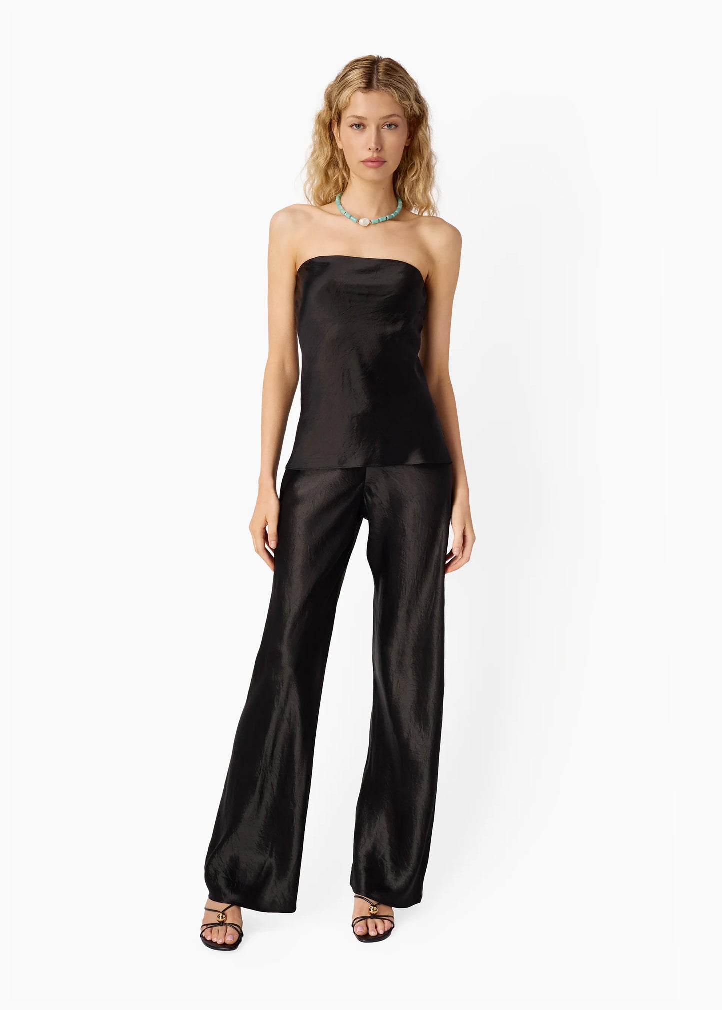 Bristol Mid Rise Crinkle Pant