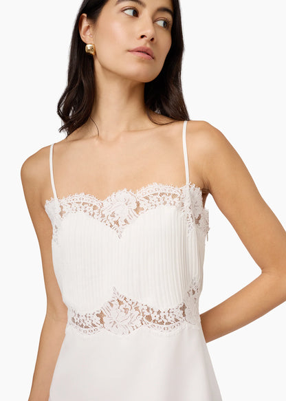Dahl Tencel Mini Dress White