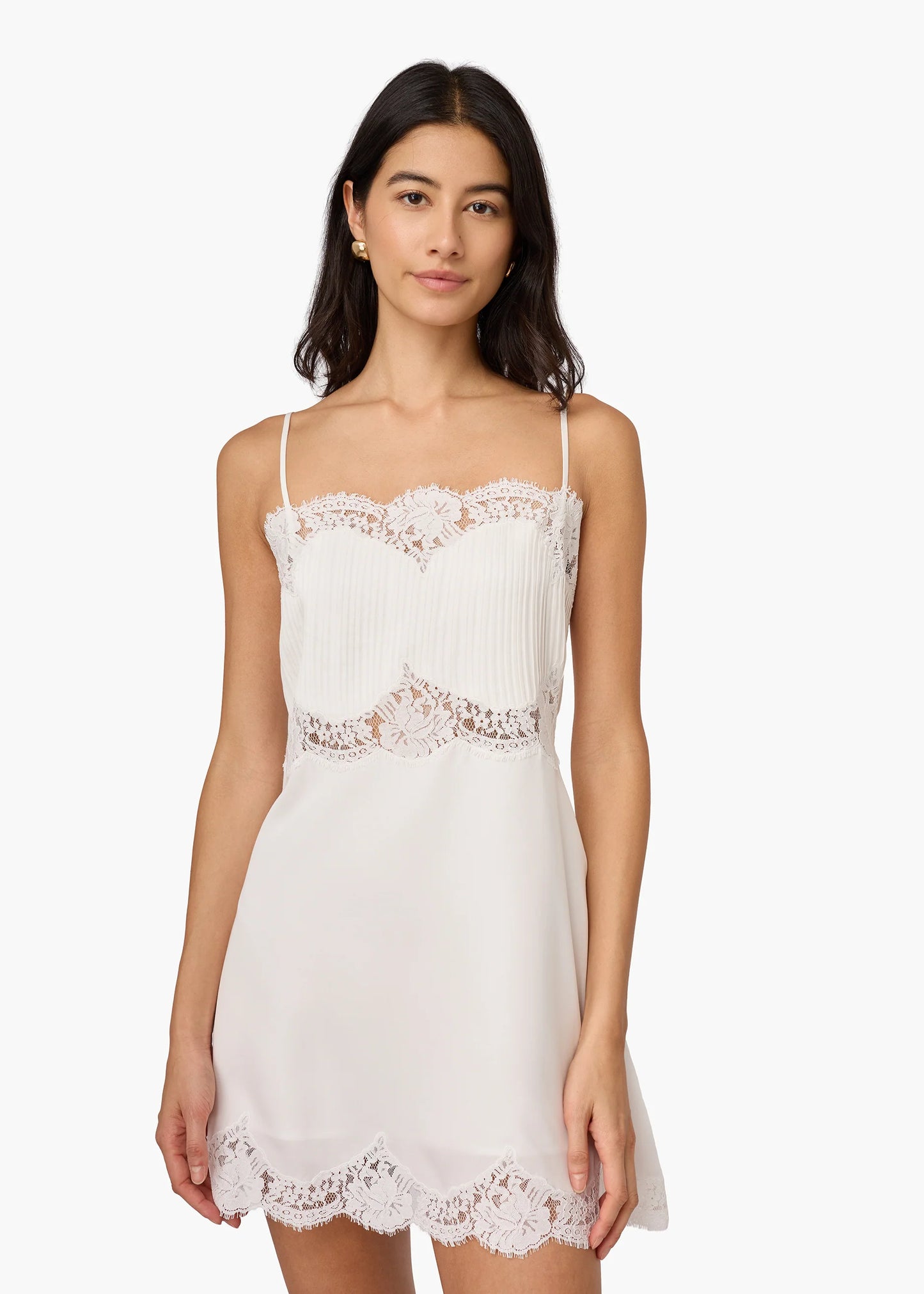Dahl Tencel Mini Dress White