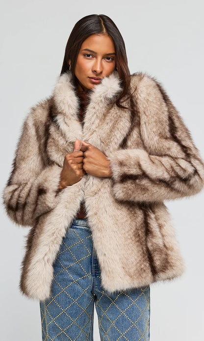 Genesis Faux Fur Jacket