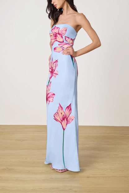 Strapless Maxi Dress
