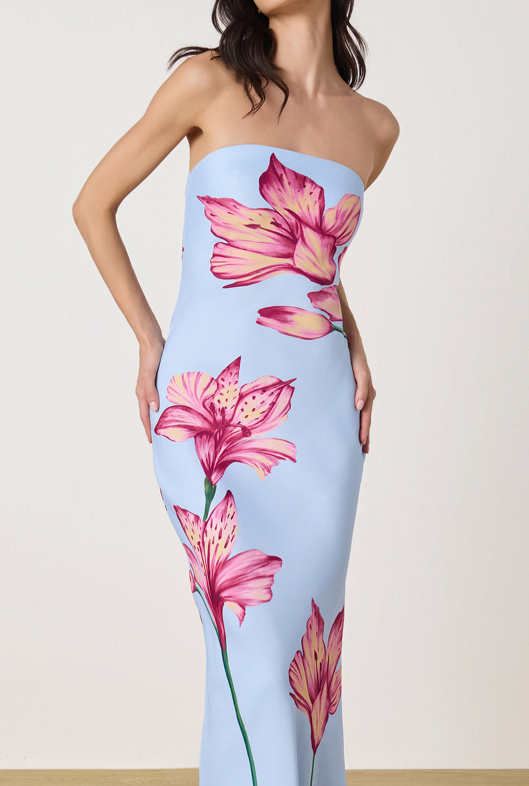 Strapless Maxi Dress