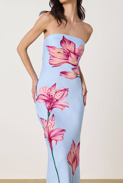 Strapless Maxi Dress