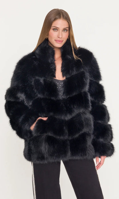 Louisa Faux Fur Jacket