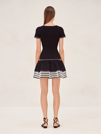ALEXIS - Lorie Dress in Black