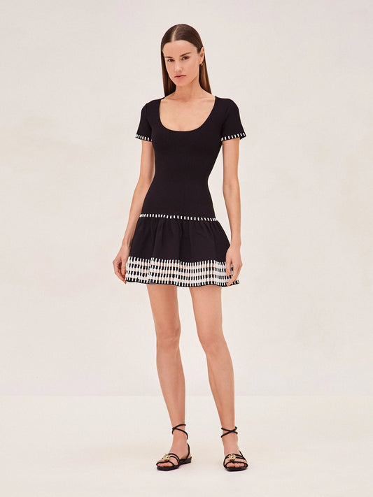 ALEXIS - Lorie Dress in Black