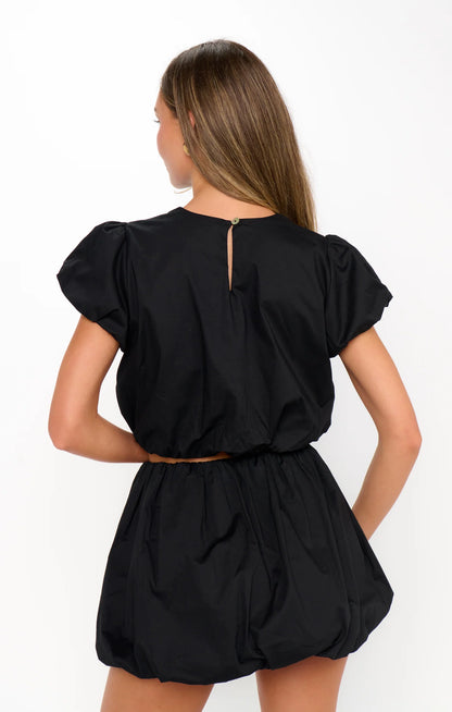 Show Me Your Mumu - Highland Bubble Skort in Black