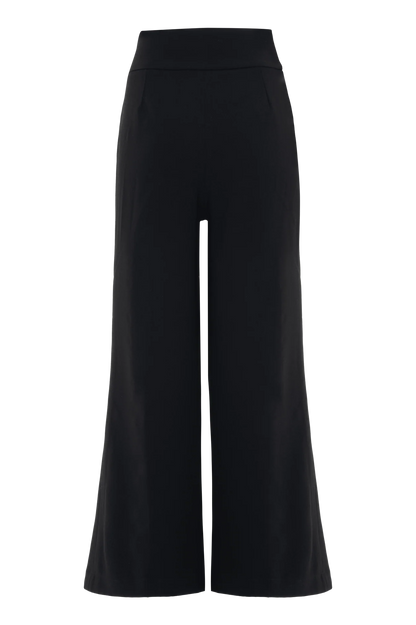 Wide Leg Crepe Pant