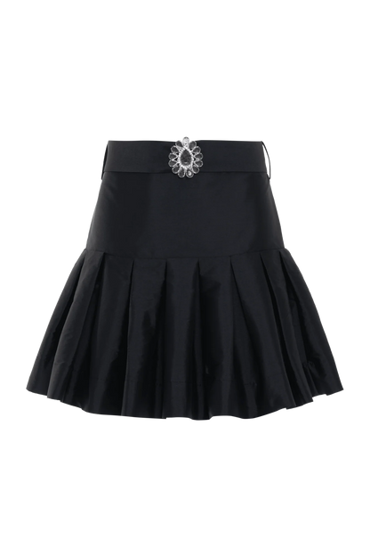 PatBo - Taffeta Bloom Mini Skirt