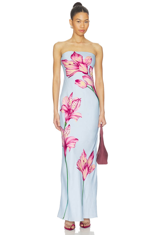 Strapless Maxi Dress