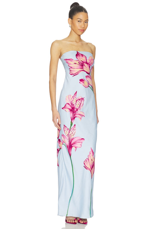 Strapless Maxi Dress