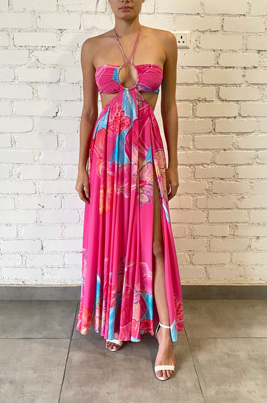 Juno Maxi Dress in Pink - FINAL SALE