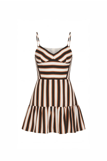 Spencer Romper in Sabla Stripe