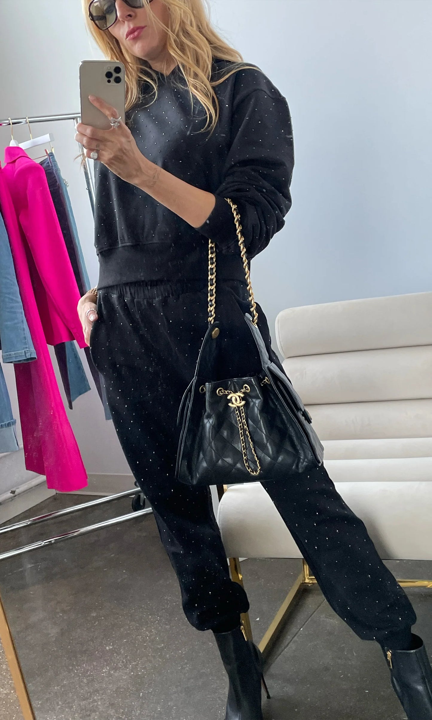 Ruel Crystal Sweatpants