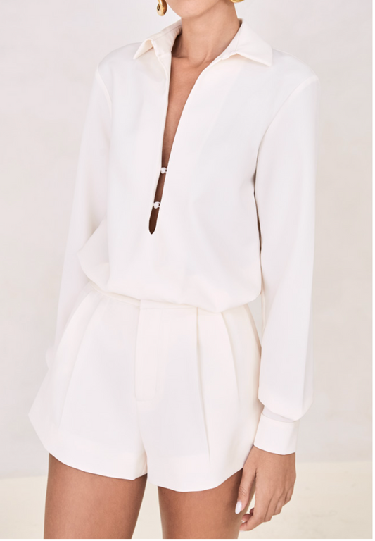 Morison Top in Ivory - FINAL SALE