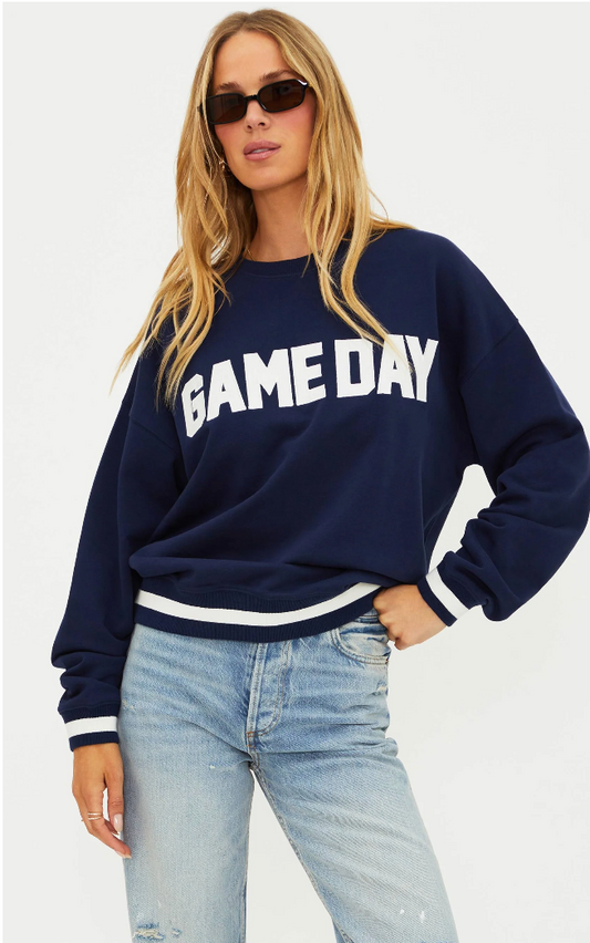 Devyn Sweatshirt Game Day Navy