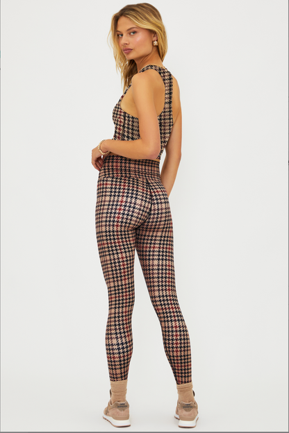 Piper Legging in Midnight Houndstooth