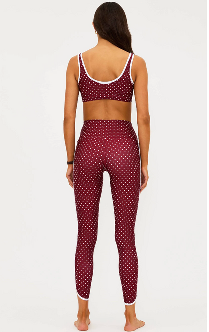 Moxie Top Crimson Dot