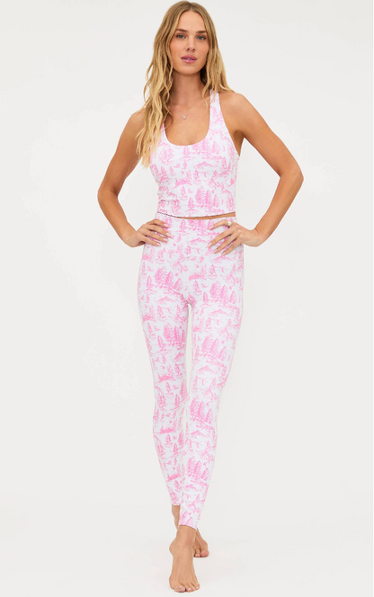 Piper Legging Pink Powder Toile