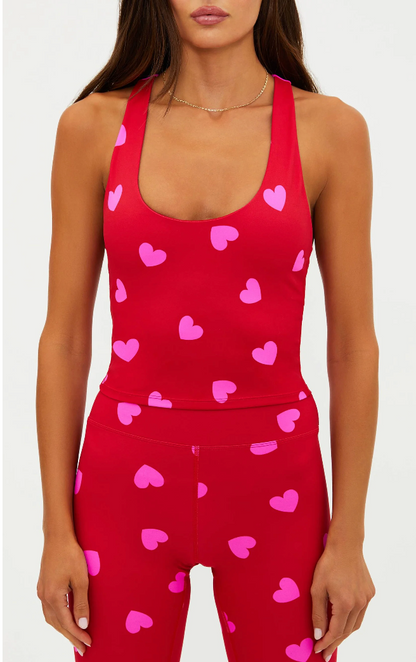 Piper Legging Royal Red Hearts