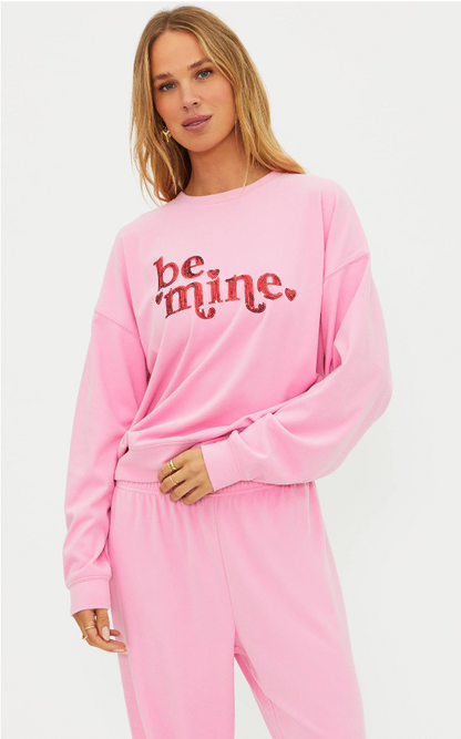 Devyn Oversized Sweatshirt Lovely Pink