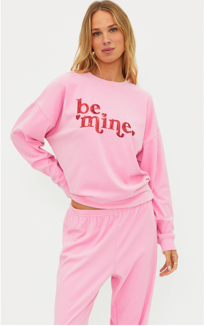 Devyn Oversized Sweatshirt Lovely Pink