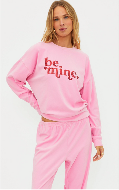 Devyn Oversized Sweatshirt Lovely Pink