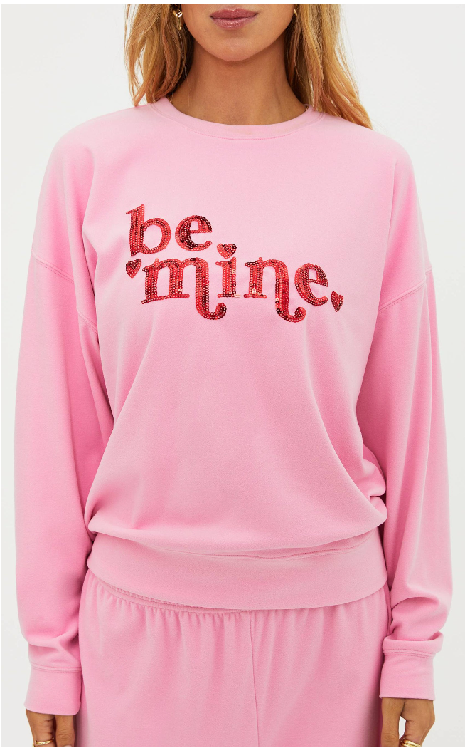 Devyn Oversized Sweatshirt Lovely Pink