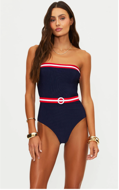 Jessa One Piece Twilight Firework Colorblock