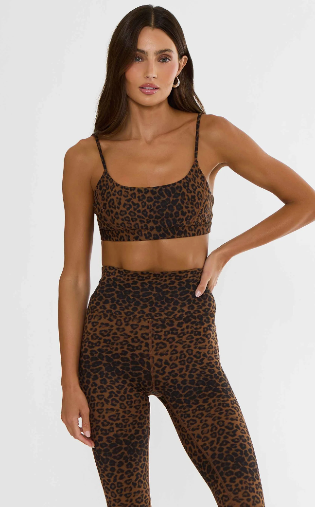 Sara Top Caramel Leopard