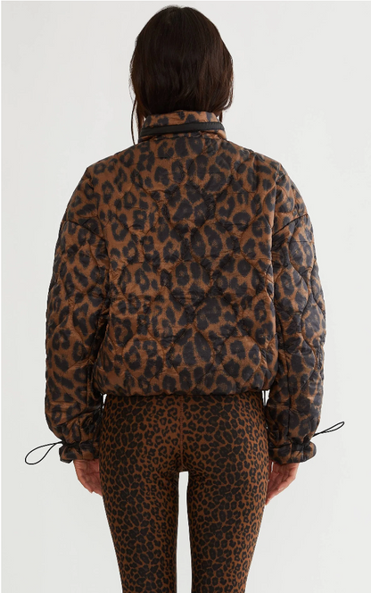 Harvie Jacket Caramel Leopard