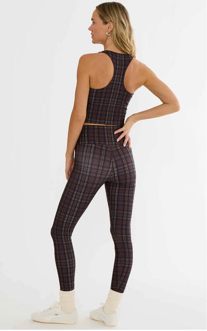 Piper Legging Chocolate Bar Plaid