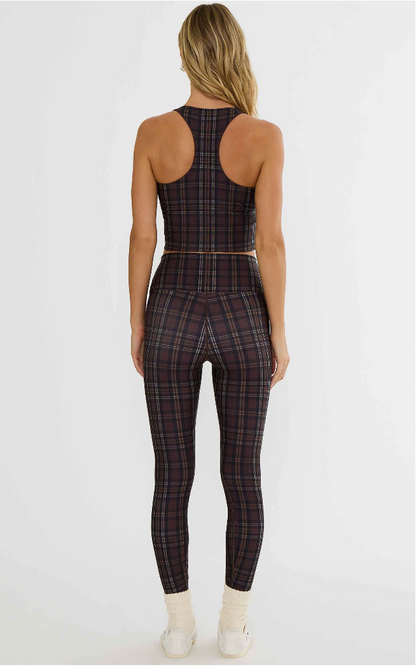 Piper Legging Chocolate Bar Plaid