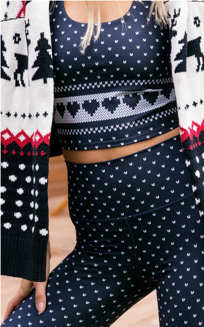 Piper Legging Twilight Fairisle