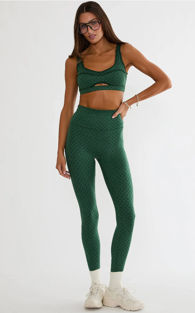 Piper Legging Pine Polka Dot