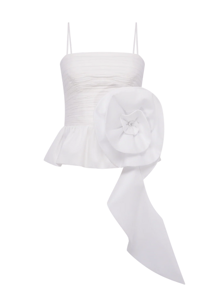 Blossom Poplin Floral Top