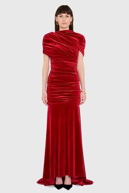 Evianna Gown in Velvet