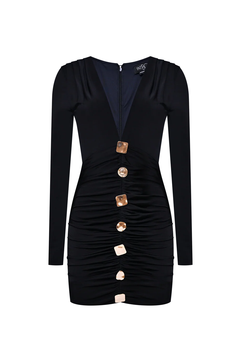 Moonlit Jersey Long Sleeve Mini Dress