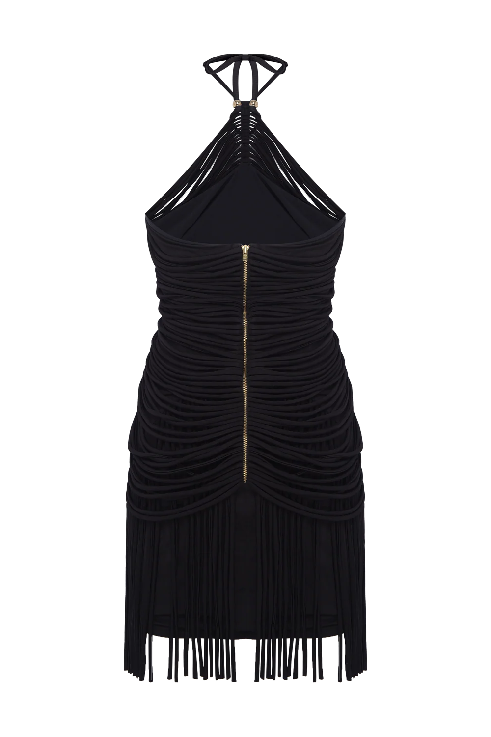 Lyria Jersey Halterneck Mini Dress