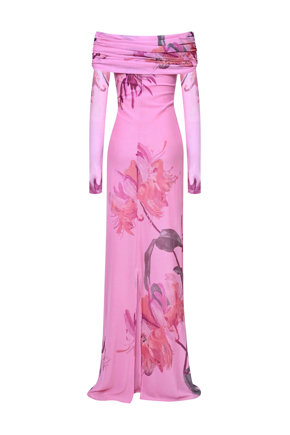 Honey Flower Tulle Maxi Dress