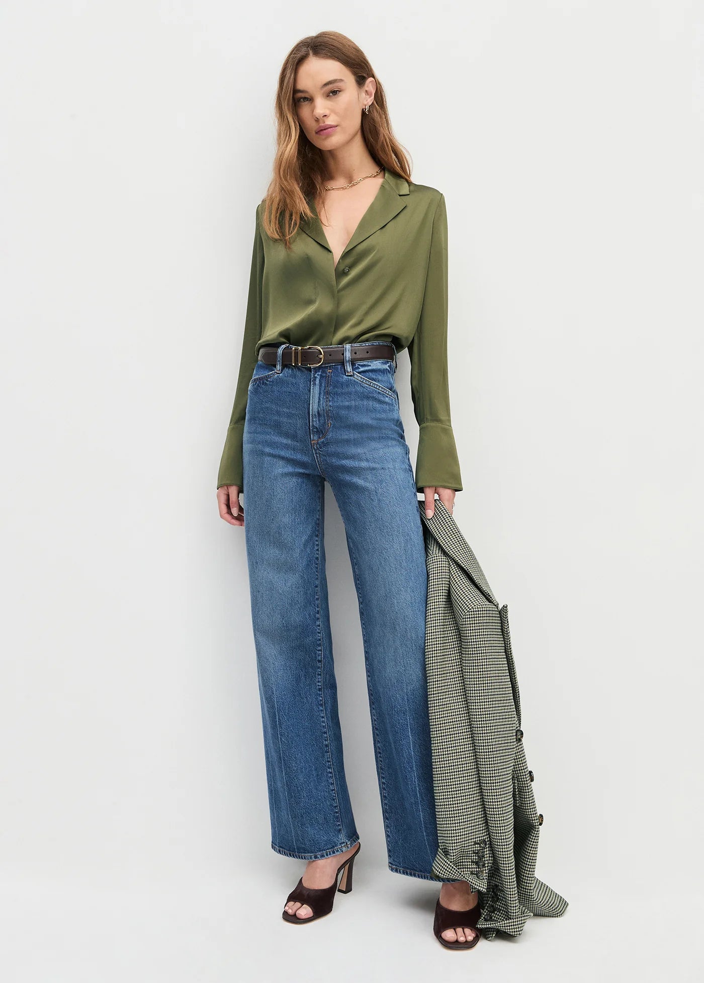 The Mischa Super High Rise Wide Leg Ankle
