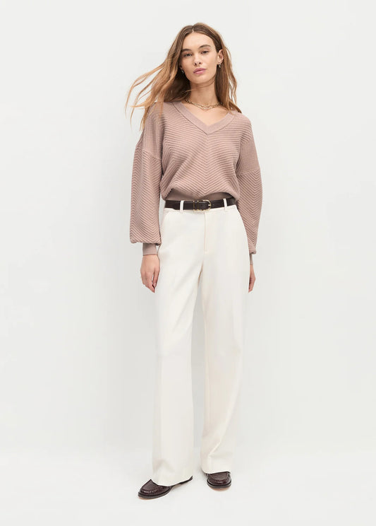 Favorite Daughter - The Odessa Pant in Ivory