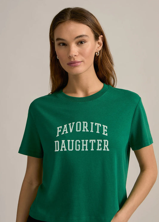 The Cropped Collegiate Tee