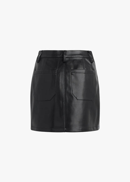 The Mimi Mini Skirt in Black