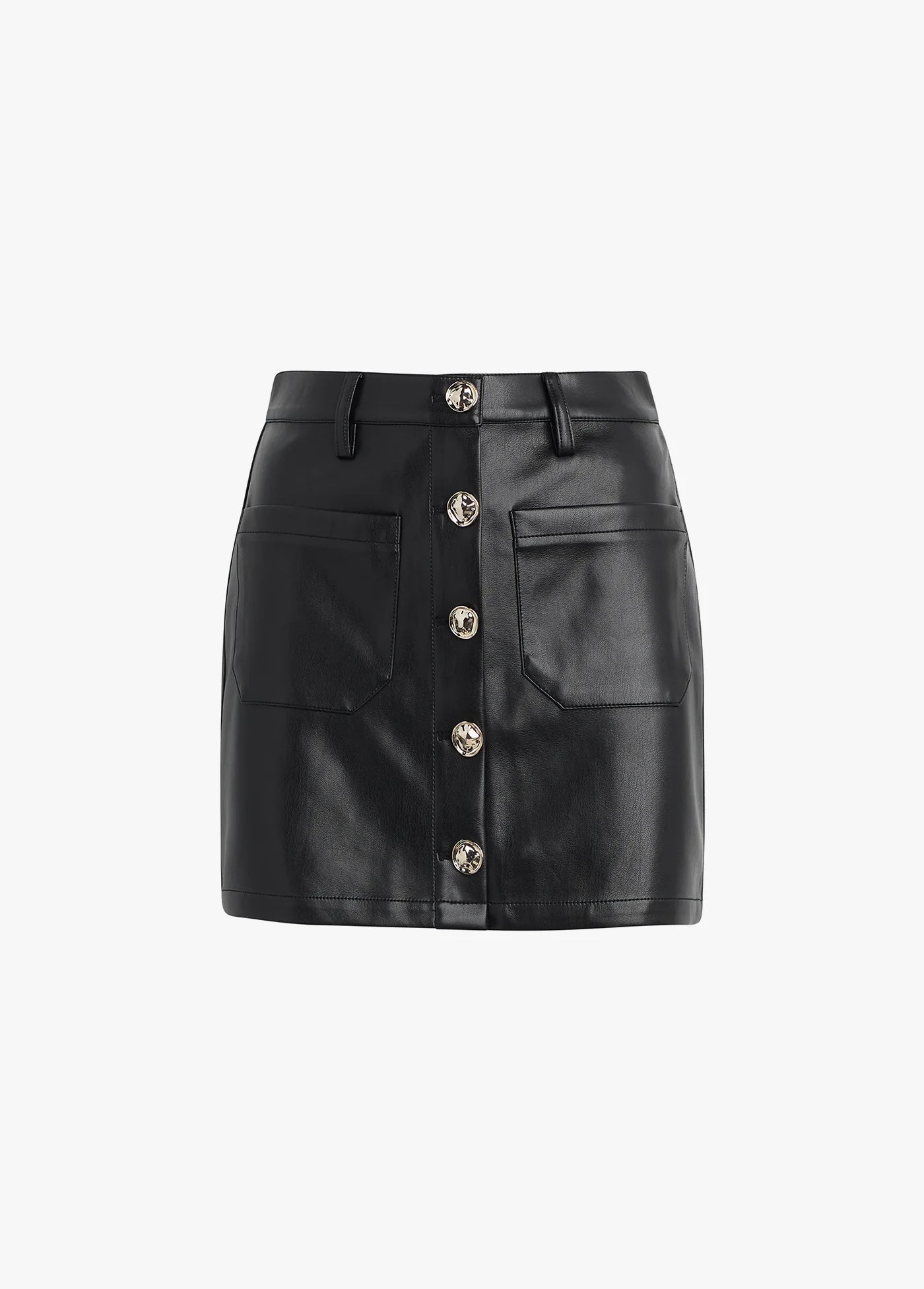 The Mimi Mini Skirt in Black
